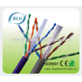 Cat6 cabos de rede indoor PVC cabos isolados
